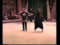 Bear in circus on ice