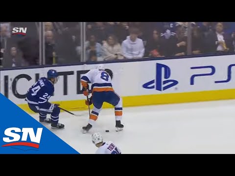 Kasperi Kapanen Sets Up Pierre Engvall After Sweet Move Takes Out Noah Dobson