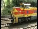 EH 544+EH 547 Diesel locomotives at Duisburg,Germany 30-7-08