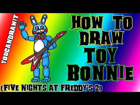 how to draw toy bonnie