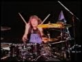 video taped in sydney at selina's night club, coogee beach, australia on 22 november 1996.

titled unholy down under 1996 clinic tour with bruce kulick guitarist (not featured here). the full clip is 12 min 45 sec long and includes eric soloing and also playing back to dat tape featuring kiss songs. excellent heavy metal drummer. this is 1st half of the full video.

full 2nd half is here;
http://www.youtube.com/watch?v=hlfgckjpff4

reviews:
http://www.kissasylum.com/views/unholy_downunder_96.html

other info:
http://www.kissonline.com/news/index.php?mode=fullstory&id=3141

end
