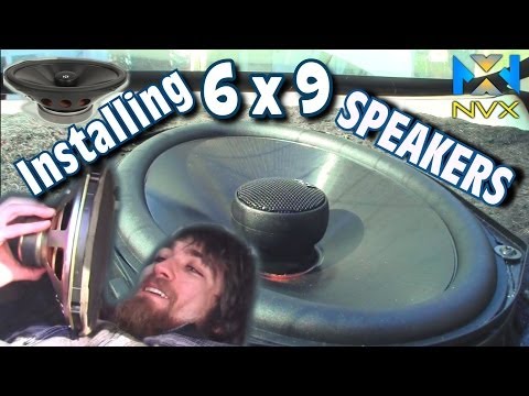 Installing 6×9 Speakers in Rear Deck | 04 Chevy Impala / How To Install NVX VSP69 Coaxial Speaker