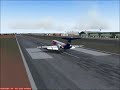 Minha simula��o Congonhas pouso e arremeter Fokker 100 Tam