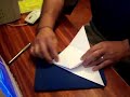 Origami como enviar una carta sin sobre (instructions)