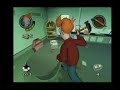 Futurama PS2 jugando con Fray