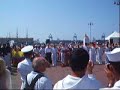 HIMNO DEL ECUADOR POR LA LLEGADA DEL BUQUE GUAYAS A ITALIA..