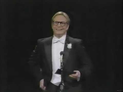 Bill Irwin - His whole appearance was an in-joke for the audience; he'd just had a big success for The Regard of Flight so THEY (the hip NYC audience) knew who he was but...