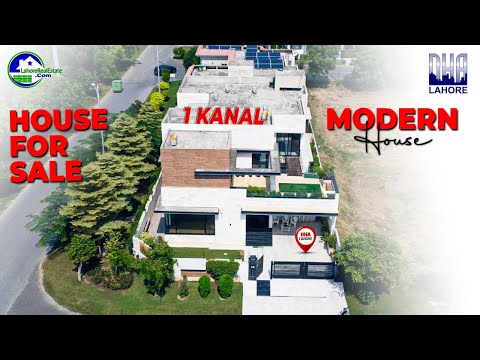 Explore Modern Design: Stunning 1 Kanal DHA Phase 6 House with Pool!