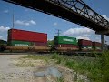 Soo Line SD60 on BNSF stack