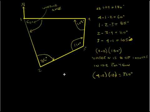 how to measure azimuth