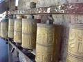 Prayer Wheels outside Potala Palace
