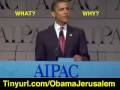 Obama at AIPAC, his hawkish Zionist declarations for Zionist Israel
