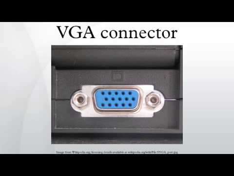 how to repair vga connector