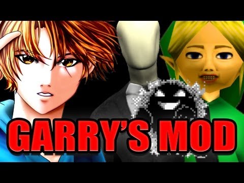 Gmod SCARY CREEPYPASTA Ben Drowned Slender man Lavender Town Mod! (Garry's Mod)