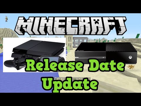 Minecraft Xbox One + PS4 Release Date Update