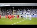 Rzut rożny w wykonaniu piłkarzy Stomilu Olsztyn w meczu z Widzewem Łódź