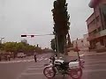 Bicycle traffic jam