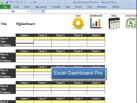 Excel Dashboard Pro Quick Tutorial