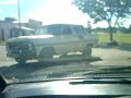 Fila de Carretas para entrar no Recinto Alfandegado Agesa