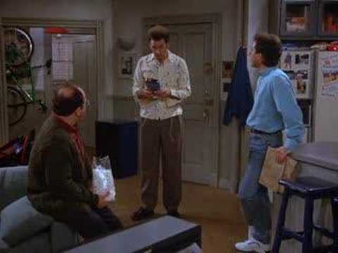 Indigoblue25 - 5th video of Seinfeld's Cosmo Kramer invention... Fake wood wallpaper in the whole apartment!