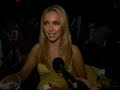 Hayden Panettiere plays on the Wii Hayden Panettiere plays on the Wii