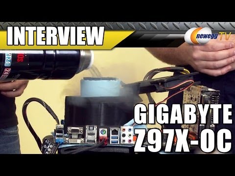 LN2 Overclocking Demo with Gigabyte's Z97 OC Motherboard - Newegg TV