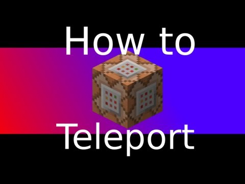 how to tp minecraft command block