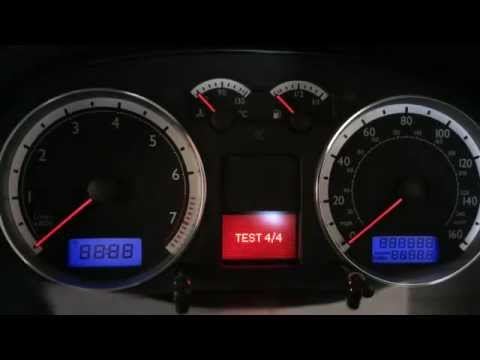 how to enable miles to empty mk4 golf