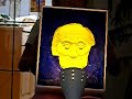 Actualism Art : Optical Illusion of Old Man by Rob Elphinsto