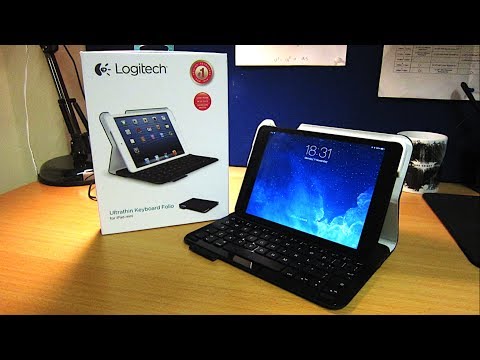 folio - Here's an unboxing and first look at the new Ultrathin Keyboard Folio by Logitech, one of their latest addition to the brand new