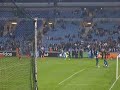 les joueurs lorientais entre dans le stade velodrome