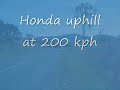 Suzuki TL1000R and Blackbird at 200kph