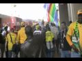 Hinchas de Ghana y Serbia en Pretoria - 2