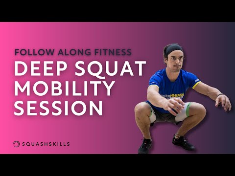 Squash Coaching: Follow-Along Deep Squat Mobility Session