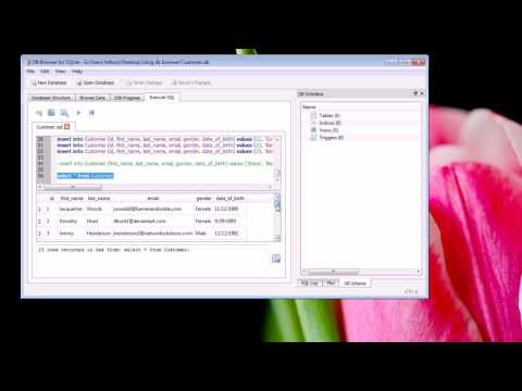Point and Click | Manage Sqlite Databases Graphically | DB BROWSER