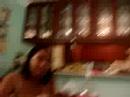 En nuestro apt almorzando