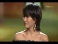 Kim Sun Ah on MBC drama awards 2006.