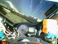 turno in moto sulla pista di Binetto pazzia alla fine