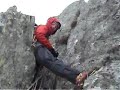 Mixed climb Cantal France