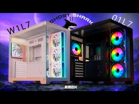 Vídeo de demonstração - Gabinete Gamer Ghost Shark White II | CGW1L7