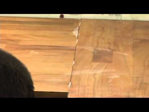 how to fit wooden worktops
