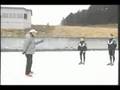 Method of practicing Speed Skatingスピードスケートの練習法3of4
