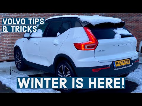 volvo xc40 tips tricks for an awesome volvo winter 