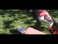 Hilarious! My Mate Attempts A Pole Dance But Axes Himself
