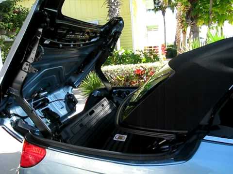 how to put the top up on a chrysler sebring