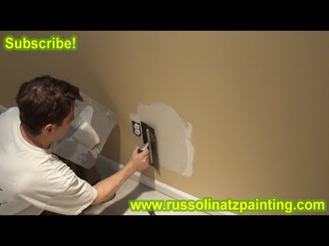 how to patch pin holes in drywall