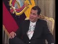 Venevisión entrevista al Presidente R. Correa (III) Venevisión entrevista al Presidente R. Correa (III)
