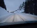 Snow driving