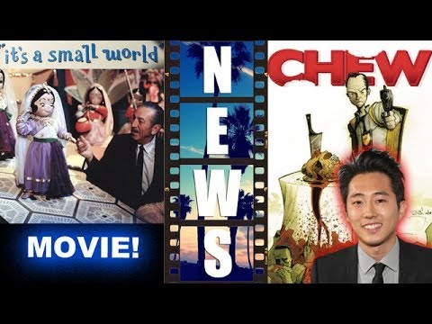 animated - Disney preps It's a Small World the movie! Plus Chew, from Image Comics, is set to become an animated movie with Steven Yeun as Tony Chu! http://bit.ly/subsc...