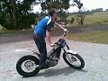 Before the beard! Broken Foot,Femeral Nerve ......... 08 Scorpa 250FR